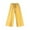 Yellow, variant on Charella Womens Casual Linen Pants Wide Leg Drawstring Elastic High Waist Cropped Trousers with Pockets (2XL, Black)