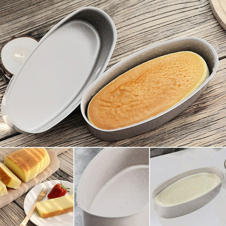 Mini Cake Pan Metal Cake Mold Aluminum Round Bread Pan Cheese Cake Baking Nonstick Pan, Size: 16x8x4CM