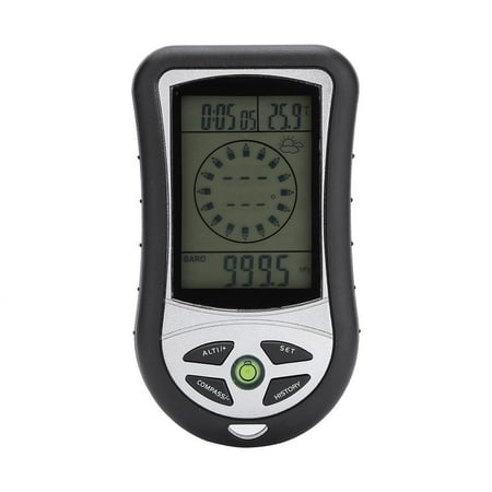 Altimeter barometer deals compass thermometer