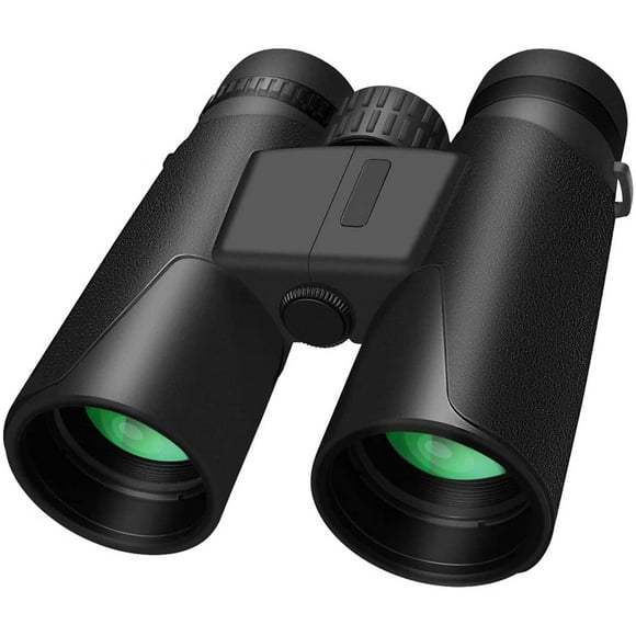 Binoculars for Adults,10x42 Compact HD Binoculars with Low Light Night Vision for Bird Watching Hunting Hiking Travel Stargazing Concerts Sports, BAK4 Prism FMC Lens with Strap Carrying Bag