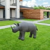 Animals Inflatable Balloon Model Jungle Balloons, Lovely Wildlife Animal Balloons, Garden Decorations PVC Balloons for Party Decorations, Patio Rhino