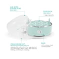 thumbnail image 2 of Elite Gourmet EGC115M - Cocina de huevos eléctrica de 7 huevos, suave, mediano, duro con apagado automático, taza de medición incluida, sin BPA, menta retro, 2 of 5
