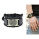 thumbnail image 4 of Brazalete Yinane Pulseras Anchas de Puño Cuero Bronce para Hombre, 4 of 8