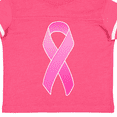 thumbnail image 4 of Inktastic Breast Cancer Pink Awareness Ribbon Boys or Girls Toddler T-Shirt, 4 of 5