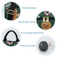thumbnail image 7 of FORMRS Women's Travel Backpack Purse Anti-theft Hidden Pockets Casual Shoulder Bag, Green Christmas Gingerbread, 7 of 7