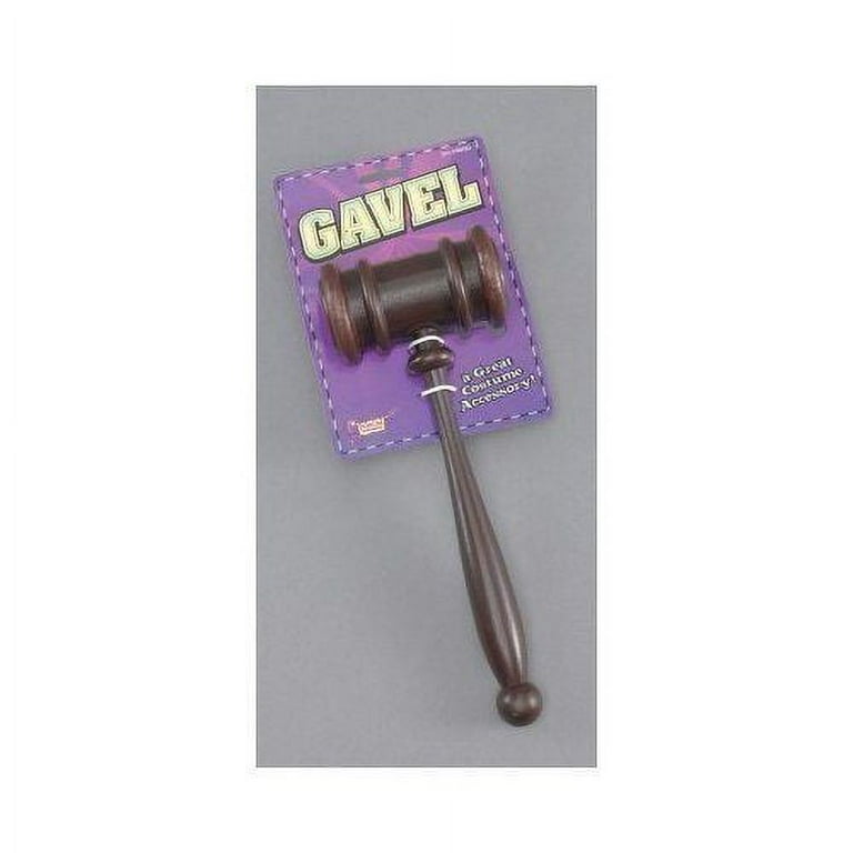 Gavel Judges Hammer Brown PVC Gavel Judges Hammer Brown PVC