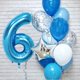thumbnail image 3 of 12 globos de látex con números azules de 32 pulgadas para decoración de fiestas de cumpleaños para niños, bebés de 1, 2, 3, 4, 5, 6, 7, 8 y 9 años, 3 of 5