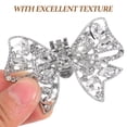 thumbnail image 4 of 2Pcs Crystal Shoe Clips High Shoe Crystal Clips Shoe Buckle Jewelry Bridal Shoe Jewelries Clips, 4 of 6
