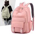 thumbnail image 4 of Mochilas escolares para estudiantes de primaria y secundaria, gran capacidad, reducción de carga, bolso de hombro de ocio, mochila de viaje para computadora, 4 of 6