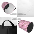 thumbnail image 5 of Lsque Cute Flamingo pattern Laundry Hamper Basket, Tall Woven Rope Hamper Basket for Clothes, Lightweight Storage Basket, Collapsible Waterproof-Medium, 5 of 8