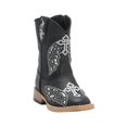 thumbnail image 1 of Blazin Roxx 4413201-04.5 Gracie Wing Cross Inlay Boot, Black - Size 4.5, 1 of 1
