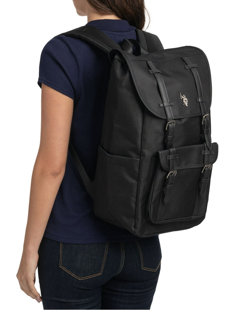 U.S. Polo Assn. Unisex Top Loader Flap Backpack - Walmart.com U.S. Polo Assn. Unisex Top Loader Flap Backpack - Walmart.com