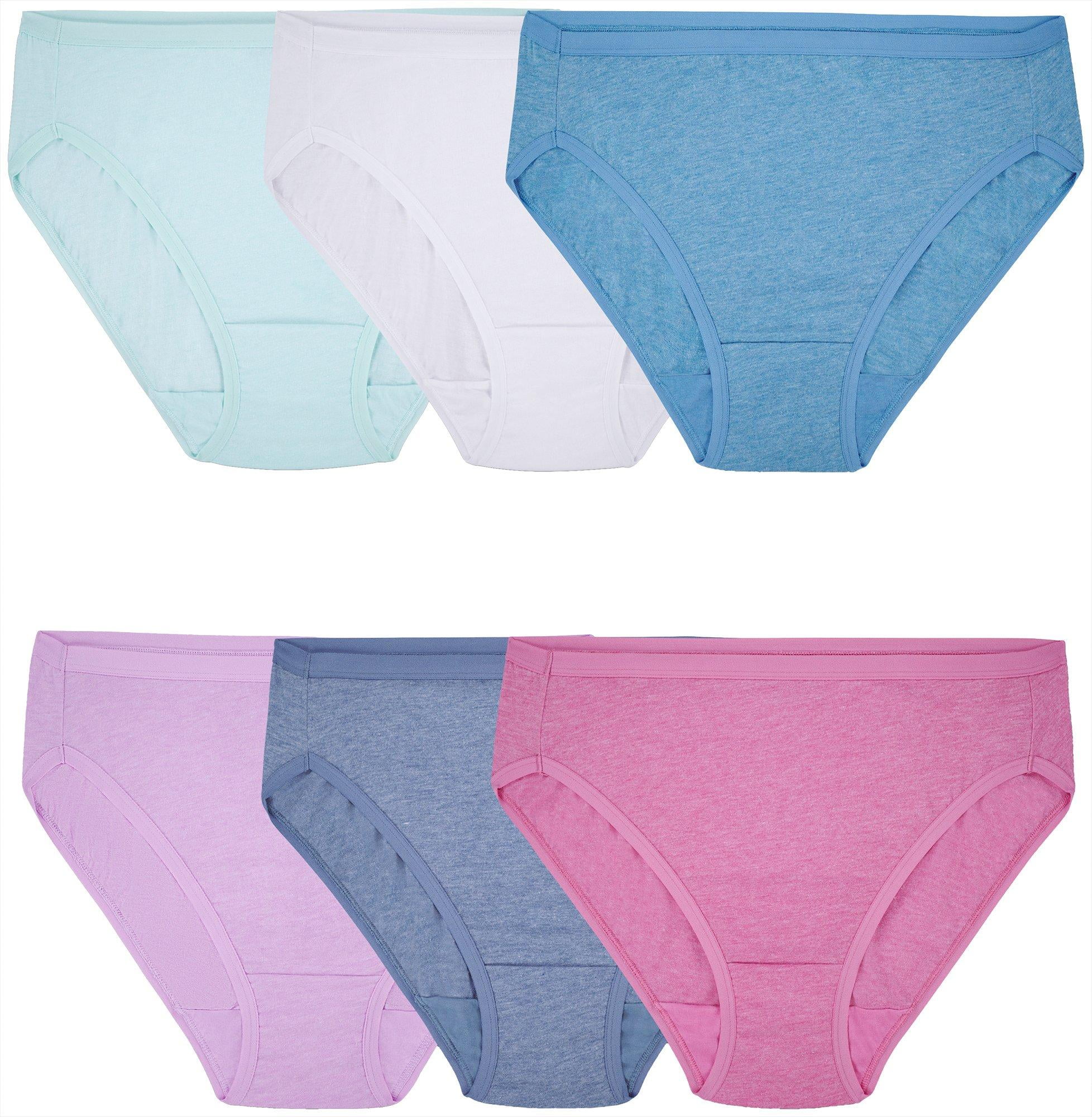Fruit of the Loom Fruit of The Loom 6pk. Ultra Soft Hi Cut Bikini