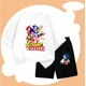 thumbnail image 2 of Conjunto de verano de 2 a 12 años para niños, ropa de pareja de Sonic, camiseta, traje para niños 2024, ropa para niñas, top para madres y niños, 2 of 5