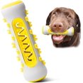 thumbnail image 2 of SUWU og Toy for Aggressive Chewer Large Medium Nearly Indestructible Super Chew Dog Toys Squeaky Dog Birthday Toy Dog Toothbrush Interactive Tough Durable Dog Toys Natural Rubber, 2 of 7