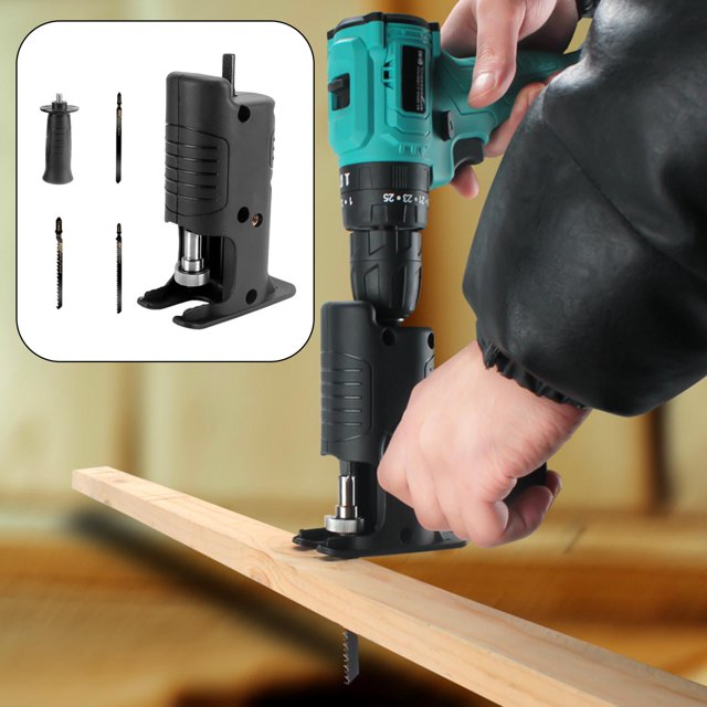 Taladro eléctrico portátil a eléctrica, accesorio de corte suave, adaptador de accesorio, herramienta de , taladro a para corte de Soledad Taladro para Sierra
