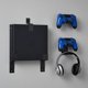 thumbnail image 5 of Base Soporte Consola Ps4 Pro + 2 Base Control Y 1 Audífonos Impremli, 5 of 7