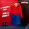 thumbnail image 2 of Bata Marvel Spiderman para Niños en Polar con Cinturón Talla 7-8 Años, 2 of 6