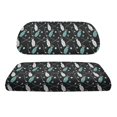 thumbnail image 2 of Pzuqiu 2-Piece Universal Golf Equipment Pattern Golf Cart Seat Covers | Breathable Washable Protection for Most 2-Seater Golf Carts, 2 of 10