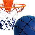 thumbnail image 3 of AMLESO Silent Basketball with Hoop Portable No Noise Children Adult Toy Blue Size 7, 3 of 9