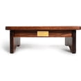 thumbnail image 2 of CONSDAN Footrest, Ergonomic Foot Rest for Under Desk at Work, Nursing Foot Stool, Natural Solid Wood Non-Slip Slanted Top Foot Stool for Office/Standing Desk(Chocolate Color), 2 of 8