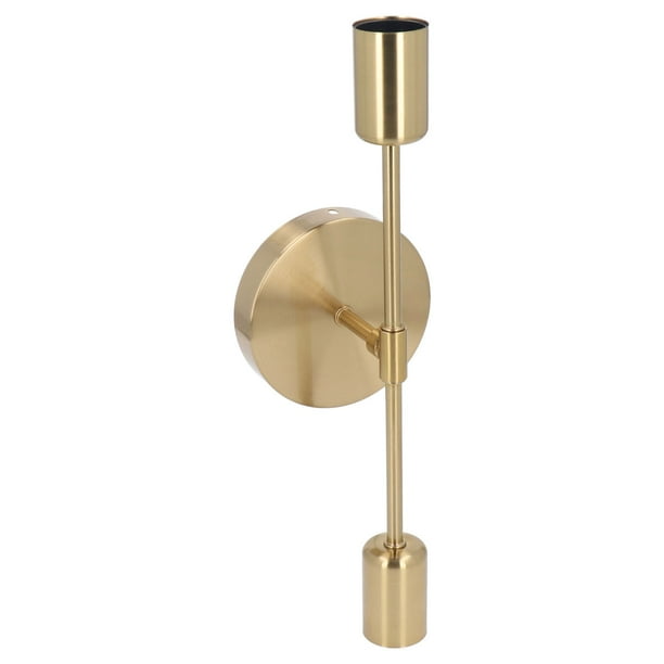 Base De Luz De Pared Industrial Doble, Portalámparas De Lámpara De Pared Elegante Vintage 60W Máximo 85-265V Casquillo E27 E26 Para Para Bombillas LED