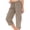 Khaki, variant on ChaoHeng Casual Pants Women Plus Size Women's Loose Outdoor Hiking Pants with Multi-Pockets Quick-Dry Travel Trekking Cargo Trousers Elastic Waist,Sky Blue S