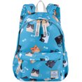 thumbnail image 1 of Coofit Ladies Backpack Cartoon Cat Flamingo Nylon Backpack School Backpack Travel Rucksack, 1 of 10