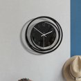 thumbnail image 4 of Inteprter Reloj de pared Tipo de puntero Reloj colgante silencioso Relojes de portátiles con pilas Jardín Restaurante Hotel Decoración del hogar Inteprter HA082723-00, 4 of 6