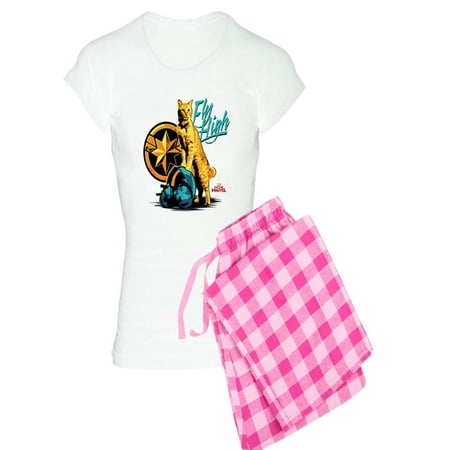 

CafePress - Goose The Cat Captain Mar - Women s Light Pajamas