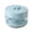 01# Sky Blue, variant on Retainer Case for Women Teen Girls, 3-in-1 Leak Proof Denture Bath Box, Large Capacity Orthodontic Aligner & Denture Storage Case for Daily Travel,White