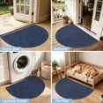 thumbnail image 3 of JAATOP 24"x 36" Doormat, Non-Slip Absorbent Welcome Mat, Dirt Trapper Indoor Entryway Rug, Machine Washable, Blue, 3 of 7