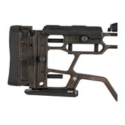 MDT Elite Bag Rider, Angled, Black