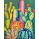 thumbnail image 1 of Cuadros Decorativos Kit de pintura de diamante 5D, cuadro de mosaico redondo completo de flores DIY Ehuebsd Nuevos Originales, 1 of 9