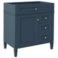 thumbnail image 4 of Euroco 30'' Bathroom Vanity without Top Sink, Modern Bathroom Storage Cabinet with 2 Drawers and a Tip-out Drawer (NOT INCLUDE BASIN), 4 of 6