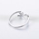 thumbnail image 2 of GOOHOCHY Anillo abierto de gato, anillo ajustable de gato, anillo de animal gato, lindo anillo abierto para mujer, 2 of 6