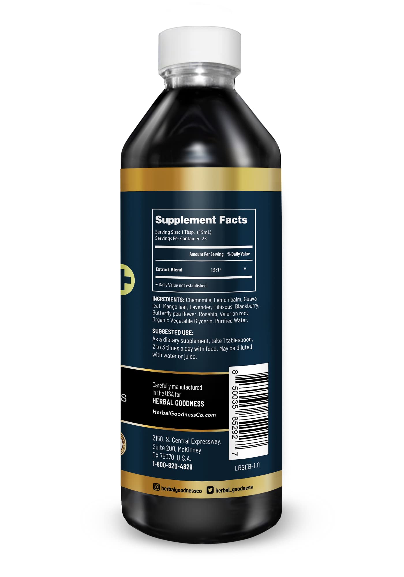 Beauty Sleep Liquid Extract Supplement 12fl.oz - Natural Sleep Aid, Melatonin for Men & Women, Chamomile, Lavender - Herbal Goodness