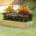 thumbnail image 6 of LuxenHome Wood 3.8ft x 2ft Raised Garden Bed, 6 of 9