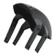 thumbnail image 4 of Guardabarros trasero de motocicleta ABS Metal negro protector contra salpicaduras de neumáticos Universal para cubo de ruedas de 12?18 pulgadas, 4 of 8