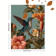thumbnail image 3 of Toile Murale Florale Colibri 15,75 X 11,81 Pouces, 3 of 8