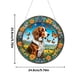 thumbnail image 2 of Adornos Pintura Cristal Gato Perro Doble Cara Animal para Manualidades DIY, 2 of 9