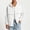 🔥 White_New, variant on Solid Color Plus Size Fishing Sunscreen Jacket, Ultra Light Breathable Long Sleeve Anti UV Coat, Thin Casual Outdoor Summer Outwear for Men Purple XL