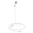 thumbnail image 4 of M61 Jiayin Universales Un Oído Con Micrófono Control Llamadas Con Micrófono Internos Estéreo Ajustables (Blanco), 4 of 6