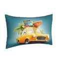 thumbnail image 2 of Bixox Summer Funny Retro Car Printed Pillow Protector,Super Soft Ideal for Home,Guests,Rentals - 20"x30", 2 of 8