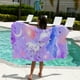 thumbnail image 2 of Toalla de Playa PRIS+SAND Unicornio Morada de Microfibra 30x60cm para Niñas, 2 of 9