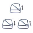 thumbnail image 3 of ZheElen Alloy Brake Cable Housing Line Shield Fender Disc for silver 6x5x0.2cm 3Set, 3 of 6
