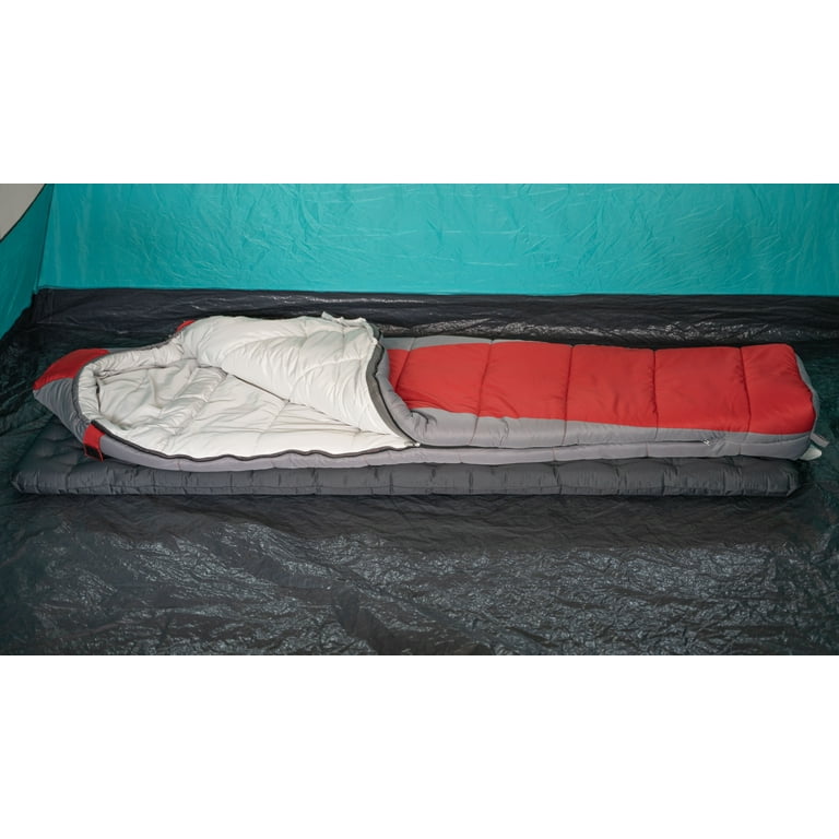 Free Shipping! Ozark Trail 10F Mummy Sleeping Bag with Soft Liner