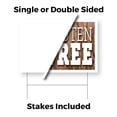 thumbnail image 3 of Gluten Free Yard Sign 10 Pack of 12 Inch x 16 Inch Single Sided Weatherproof Heavy-Duty Plastic with Stake | Healthy Living, Dietary Options, Grocery Promotions | Made in USA, 3 of 7