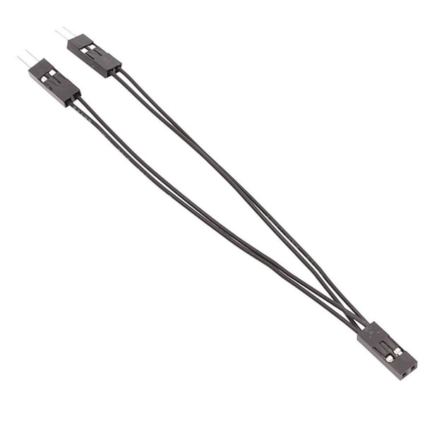 Dupont Terminal Wire 2 Pins Splitter Cable para PC SW IO Cable Extensions/DIY Lab