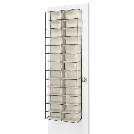 Whitmor Over The Door Shoe Shelves - 26 Sections - Espresso